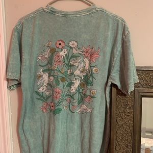 RIPNDIP TEAL FLOWER SHIRT